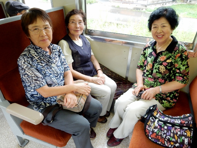 2015/7/18　只見線に乗って　からむし織の里フェアに行こう